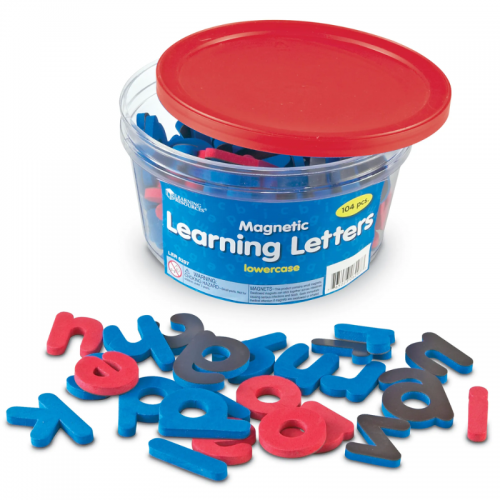 Lowercase Magnetic Learning Letters, Set of 104