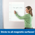 Magnetic Notebook Paper