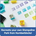 Numberblocks Stampoline Park Stamp Activity Set