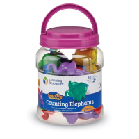 Snap-n-Learn™ Counting Elephants, Set of 10