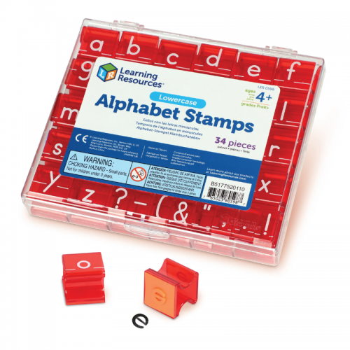 Lowercase Alphabet & Punctuation Stamps