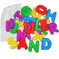 Uppercase Alphabet Sand Molds, Set of 26