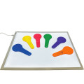 Colour Paddles, Set of 6