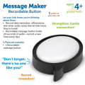 Message Maker Recordable Button - Speech Bubble