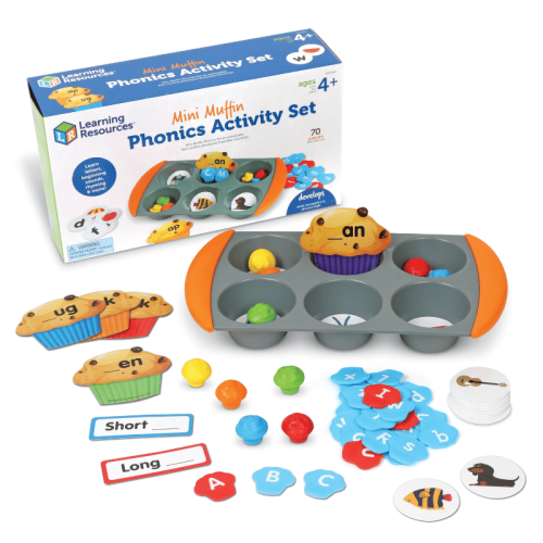 Mini Muffin Phonics Activity Set