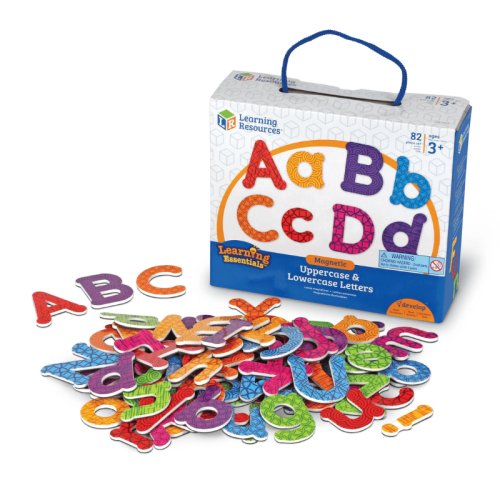 Magnetic Uppercase & Lowercase Letters