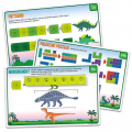 MathLink® Cubes Kindergarten Math Activity Set: Dino Time!