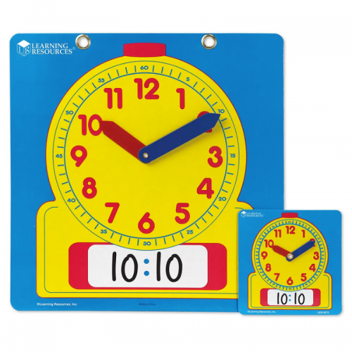  Write & Wipe Clocks Classroom Set