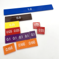 Decimal Tiles , Set of 51 pcs.