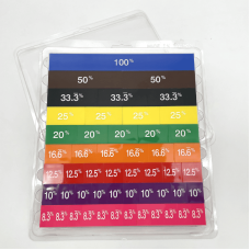 Percentage Tiles , Set of 51 pcs