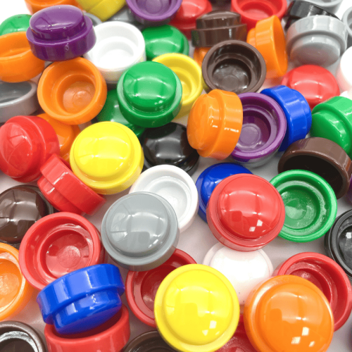 Stackable cap counters , Set of 500 pcs.