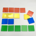 Transparent Squares , Set of 1000 pcs