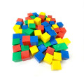 Plastic Cube , 2cm, Set of 100