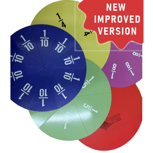 Large Magnetic Fraction Circles -Teachers Set