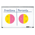  Double-Sided Magnetic Demonstration Rainbow Fraction® Circles