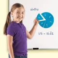  Double-Sided Magnetic Demonstration Rainbow Fraction® Circles