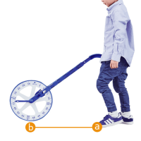 Metric Trundle Wheel with Counter