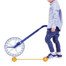 Metric Trundle Wheel with Counter