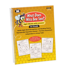  What Does Miss Bee See? Sight Words with Lessons! - 1st Grade