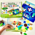 Recycling & Conservation Pattern Block Puzzle Set