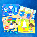 Recycling & Conservation Pattern Block Puzzle Set