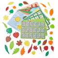 Sensory Leaves Math Activity Set