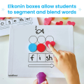 Elkonin Box Magnetic Answer Board Set, Set of 6