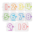 Sensory Number Trays