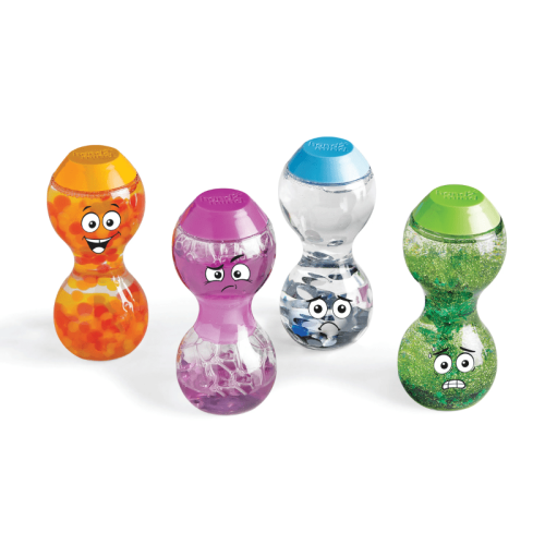 Express Your Feelings® Sensory Bottles - Excited, Nervous, Lonely, and Impatient