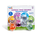 Express Your Feelings® Sensory Bottles - Excited, Nervous, Lonely, and Impatient