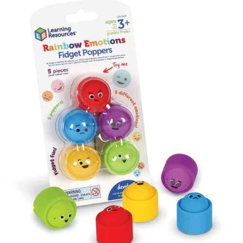 Rainbow Emotions Fidget Poppers