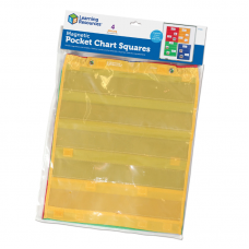 Magnetic Pocket Chart Squares, Set of 4