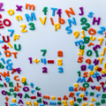 AlphaMagnets® and MathMagnets® Multicolored, 214 Pieces