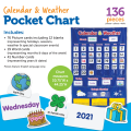 Calendar and Weather Pocket Chart