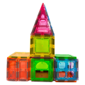 Translucent Magnetic Tiles, 100 pcs