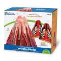 Erupting Cross-section Volcano Model