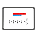 Magnetic Equivalency Tiles Set, Set of 180 pieces