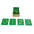 Large Textured Number Set
