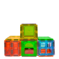 Translucent Magnetic Tiles, 100 pcs