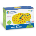 Big Time™ Geared Mini-Clocks, Set of 6