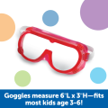 Color Safety Goggles, Set of 6