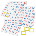 1-100 Magnetic Number Line