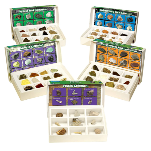 Complete Rock, Mineral & Fossil Set