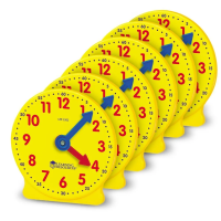 Big Time™ Geared Mini-Clocks, Set of 6