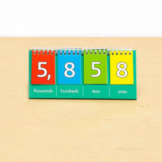 Place Value Flip Chart (Thousands) (Student Set) (Set of 10)