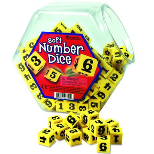 Hands-On Soft™ Number Dice