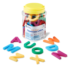 Jumbo Uppercase Magnetic Letters, Set of 40