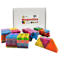 Translucent Magnetic Tiles, 100 pcs