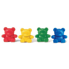 Four Color Baby Bear Counters, Set of 120