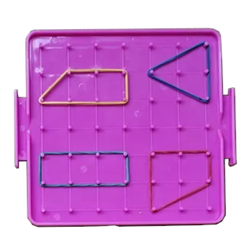 Small Double-sided Geoboard - 7pin x 7pin